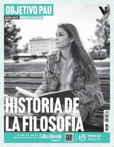 Objetivo PAU. Historia de la Filosofía. Comunitat Valenciana (Cuaderno   Libreta